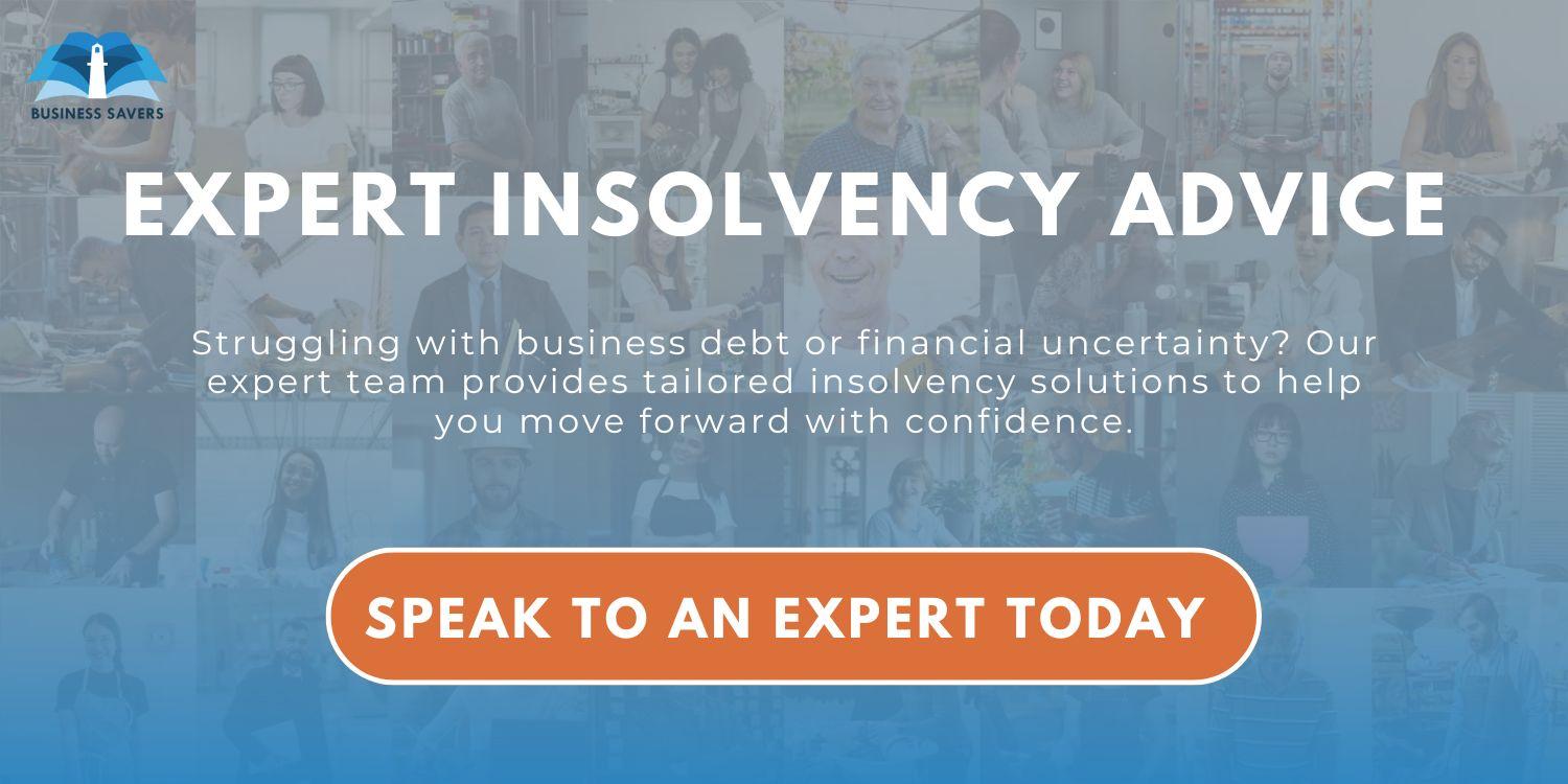 Speak to an Expert Expert insolvency advice CTA hero image