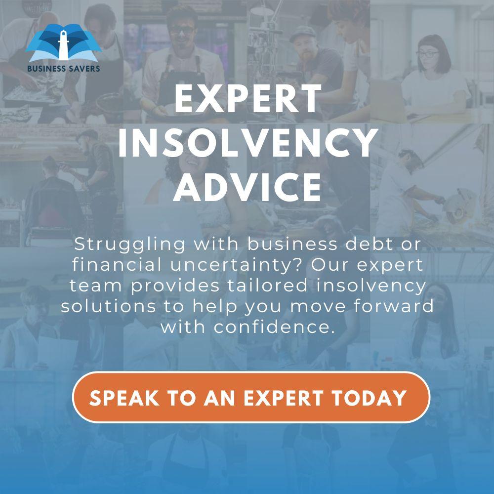 Speak to an Expert Expert insolvency advice call to action image
